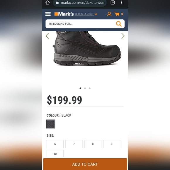 COPY - Dakota steel-toed work safety boots. IceX T-Max Insulated Waterproof Hyp… - Picture 4 of 5